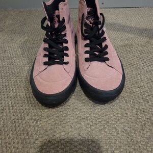Vans The Lizzie Rosette Pink Womens Size 8